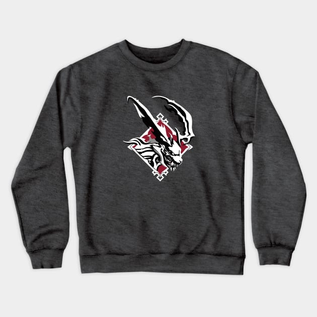 Final Fantasy XVI (16) - IFRIT Eikon Vector Art Crewneck Sweatshirt by FireDragon04